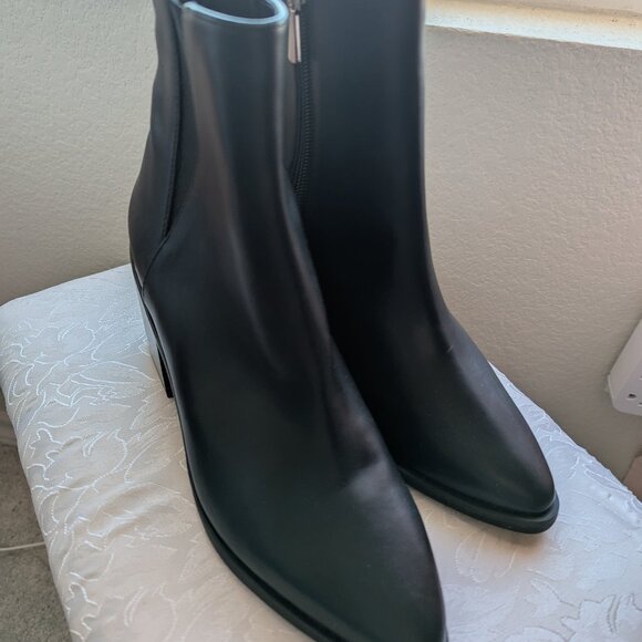 Womens BP Baylee Black side zip ankle boot - Picture 3 of 11